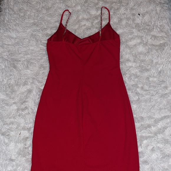 Short Red Dress - Picture 3 of 3